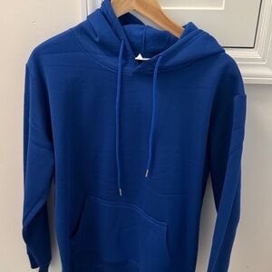 Men's Royal Blue Pullover Hoodie
